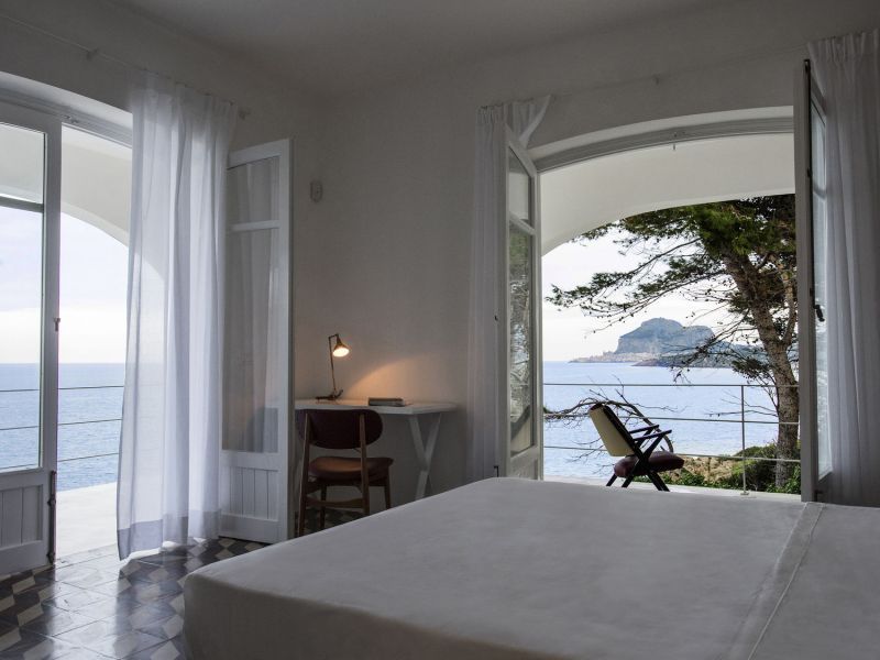 The master bedroom with en-suite bathroom.