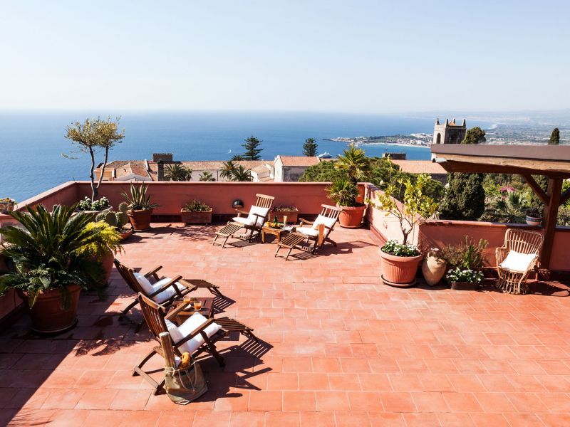Ionian sea view from the terrace