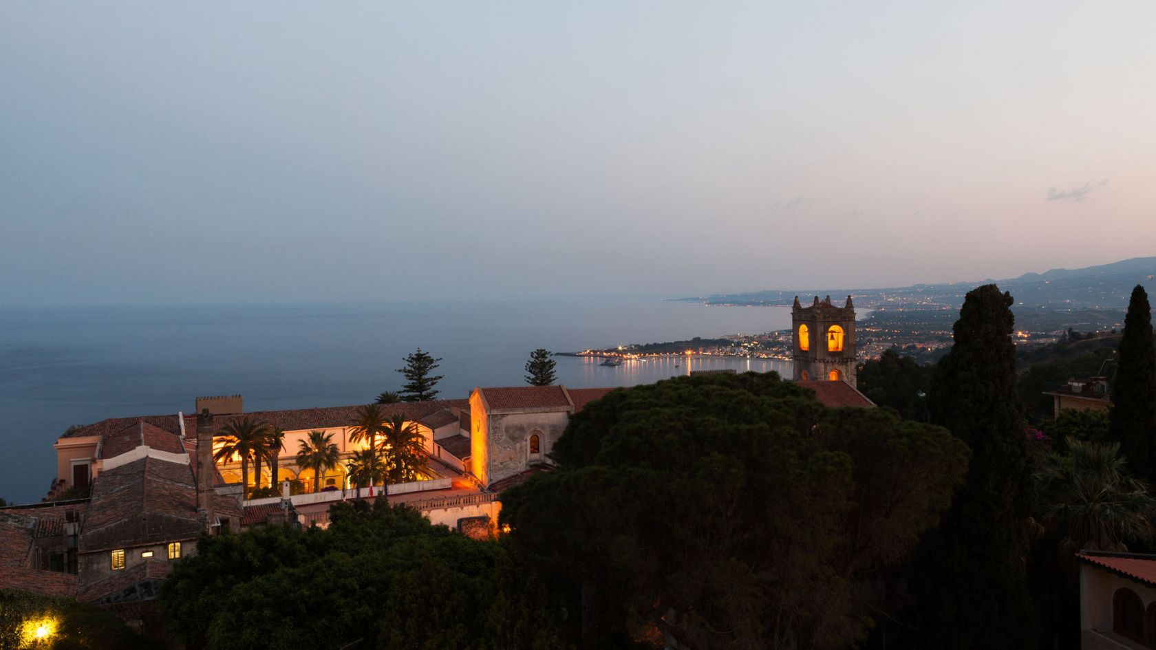 Panoramic view from the terrace