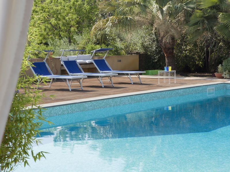 Pool and relax area
