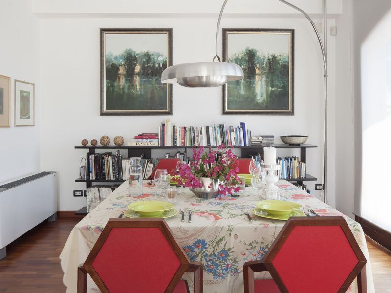 Living room with panoramic view