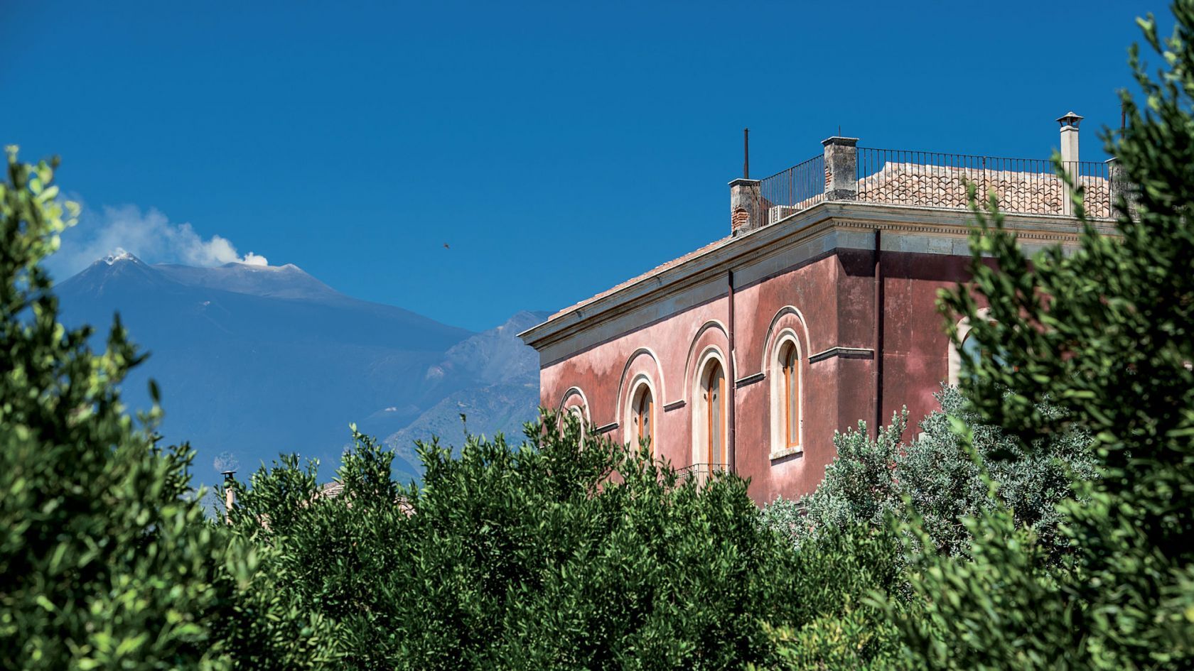 Mount Etna view