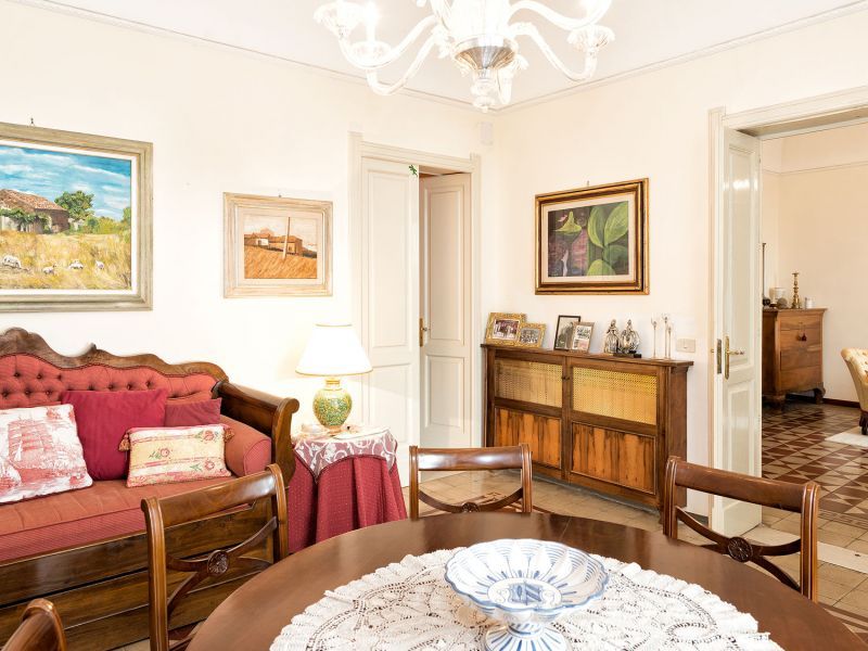 One of the sitting area
